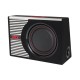 Subwoofer aktywny KICX GT403BPA wąski + KABLE