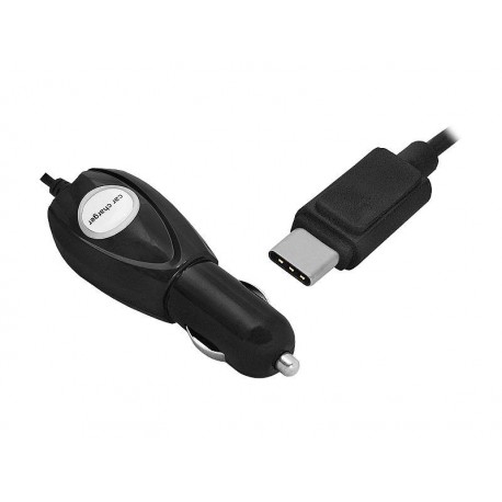 Ładowarka samochodowa wtyk USB type-C 2.1A LXG263