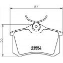 KLOCKI HAMULCOWE MINTEX MDB3312 RENAULT CLIO III 1.2 16V 58KM 05-09, 1.5DCI 88KM 10-, MODUS 1.2 103KM 11-