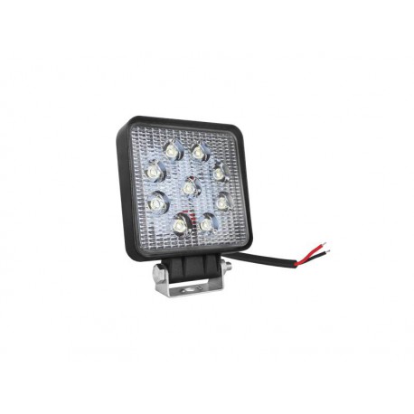 LAMPA ROBOCZA 9 LED 27W KWADRATOWA FLOOD OFF ROAD