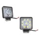 LAMPA ROBOCZA 9 LED 27W KWADRATOWA FLOOD OFF ROAD