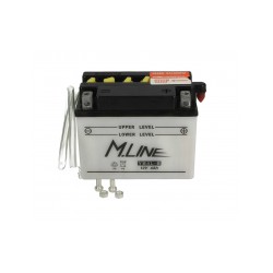 AKUMULATOR MLINE YB4L-B 4AH 12V 56A PRAWY+