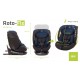 4 BABY Fotelik ROTO-FIX 40-150cm Navy blue I-Size