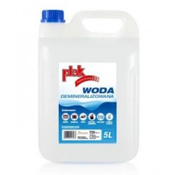 WODA DEMINERALIZOWANA / DESTYLOWANA PLAK 5L